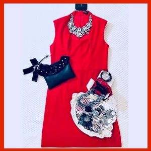 Red Sheath Dress